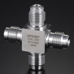 High-Purity Gas System Fittings - CVC - Union Cross