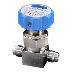 High Purity Gas Valve KD, Diaphragm Valve Straight Type, Manual