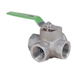 Stainless Steel General-Purpose Type 800 Screw-in Ball Valve (Three-Way)