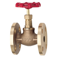 General Purpose Bronze 10K Globe Valve Flange