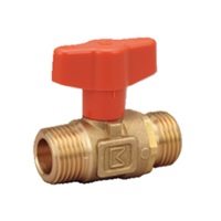 Brass General Purpose 10K Ball Valve Taper Male Screw × Parallel Male Screw