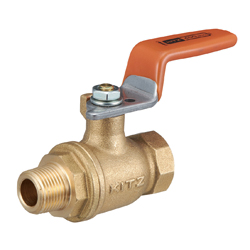 Brass General-Purpose Type 400 Ball Valve, Male Thread × Female Thread