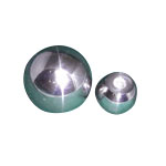 Stainless Gripping Ball Knob, Mirror Finish, SUSBA