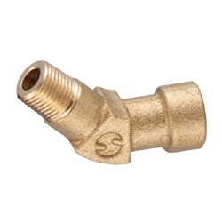 Screw-in Fittings, 45° Female/Male Elbow