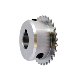 Standard Sprocket, 15B Form, Semi F Series, Shaft Holes Machined (New JIS Key)