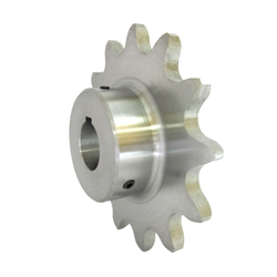 Standard 2062 Double Pitch Sprocket, R Roller B Type, Semi F Series, Shaft Holes Already Established (New JIS Key)