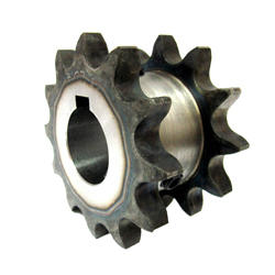 35SD Single/Double Sprocket Model, Semi-F Series, Shaft Hole Machining Finish (New JIS Key)