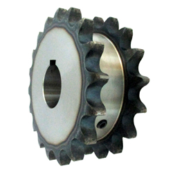 80SD single/double sprocket semi F series with machined shaft holes (New JIS key)