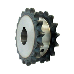 100SD single/double sprocket semi F series with machined shaft holes (New JIS key)