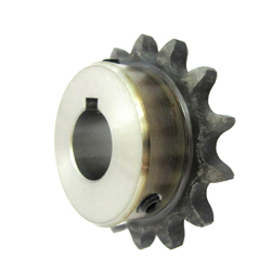 K35 sprocket old type B semi F series with machined shaft holes (New JIS key) K35B25D29F