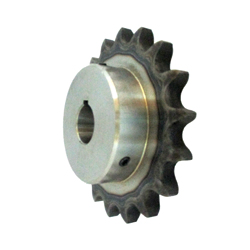 K80 sprocket old type B semi F series with machined shaft holes (New JIS key)