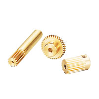 Spur gear m0.5 brass S50B32B+0303