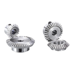 Bevel Gear Round Hole, Round Hole + Tap, Keyway Hole, Keyway Hole + Tap