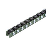 Synthetic Rubber Winding Wheel Conveyor (W-3812R), Width 28 x Diameter φ38 x Total Height 43