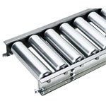 Steel Roller Conveyor RZ Series (RZ-7638N) Diameter ø76.3 × Width 100 - 1000