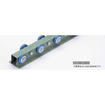 Urethane Rubber Winding Wheel Conveyor (W-40RUW-AO) Width 9x2 x Diameter φ40, Total Height 54.3