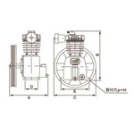 Basic Compressor, Single-Stage Compressor GHO-2D