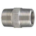 Stainless Steel, Screw-In Tube Fitting, Hexagonal Nipple [SN]