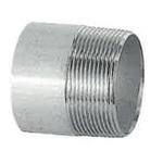 Stainless Steel Screw-in Type Pipe Fitting, Single Nipple "NS"