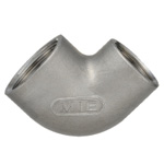 Stainless Steel, Screw-In Pipe Fitting, Reducing Elbow [ER] SCS13A-ER-11/4B-3/4B