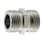 Auxiliary Material for Piping, Fitting, and Plumbing, Fitting for Water Supply Piping, Plated Fittings - Parallel Nipples for Flexible Pipes (Stainless Steel)