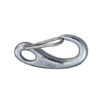 Stainless steel magatama hook