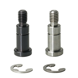 Bearing Shaft Screws with Retaining Rings - Flanged