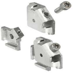 For 5 Series (Slot Width 6mm) Aluminum Frames - Post-Assembly Insertion Easy Brackets