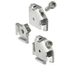 For 8 Series (Slot Width 10mm) Aluminum Frames - Post-Assembly Insertion Easy Brackets