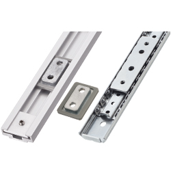 Simplified Slide Rails-Aluminum/Oil Free