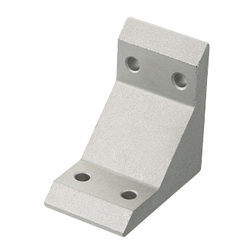 5 Series Aluminum Frame Tabbed Bracket - 6mm Slot, 2 Slots