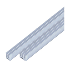 Plastic Type Door Slider Rail for Aluminum Frames