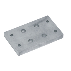 Series 8 Aluminum Plate Bracket - Bolt-On Design