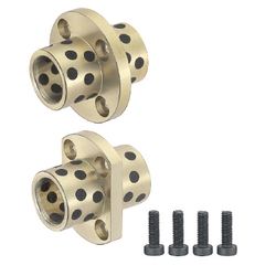 Flange Integrated Oil Free Bushings - Center Flanged MPCTZ16-25