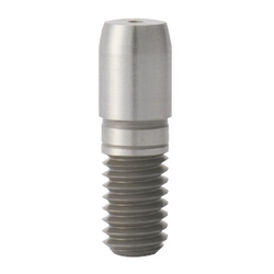 Locating Pins - Large Head, Round Tapered, D and P Tolerance, Taper R Selectable -, Threaded