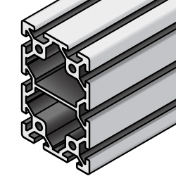 Aluminum Frame 5 Series/slot width 6/40x60mm, Parallel Surfacing