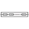 Rotary Shafts D Tolerance h9 (Cold-drawn) / h7 (Ground) / g6 (Ground) - One End Stepped and Tapped