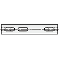 Rotary Shafts - Both Ends Stepped, One End Threaded / Both Ends Stepped, One End Threaded, One End Tapped