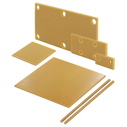 Amber Color Rubber Sheets - Adhesive/ No Adhesive