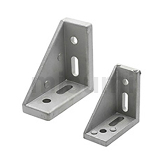 Tabbed Brackets For Aluminum Frames, High Rigidity