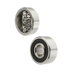 Self-aligning ball bearings