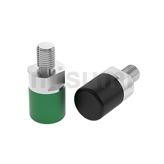 Urethane Pushers Threaded Stud Type