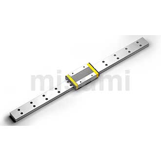 Miniature Linear Guides Wide Rails-Long Blocks