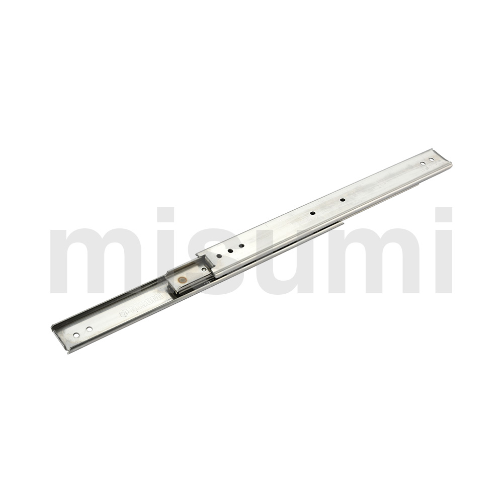 Slide Rails Three Step Slide Light load Type(Width:20mm, Stainless Steel)