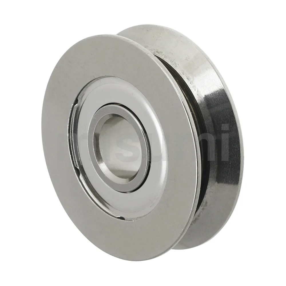 Guide Bearing-V Groove, Stainless Steel