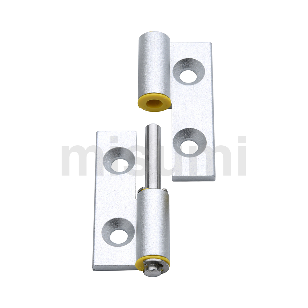 Detachable Hinges, Low Dust Aluminum Type