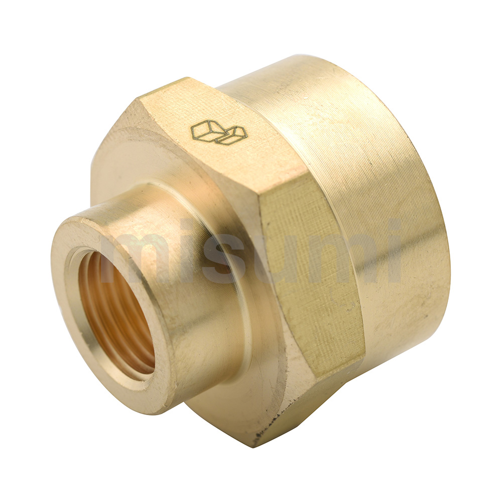 Brass Screw-In Fittings Reducer, Unequal Dia.