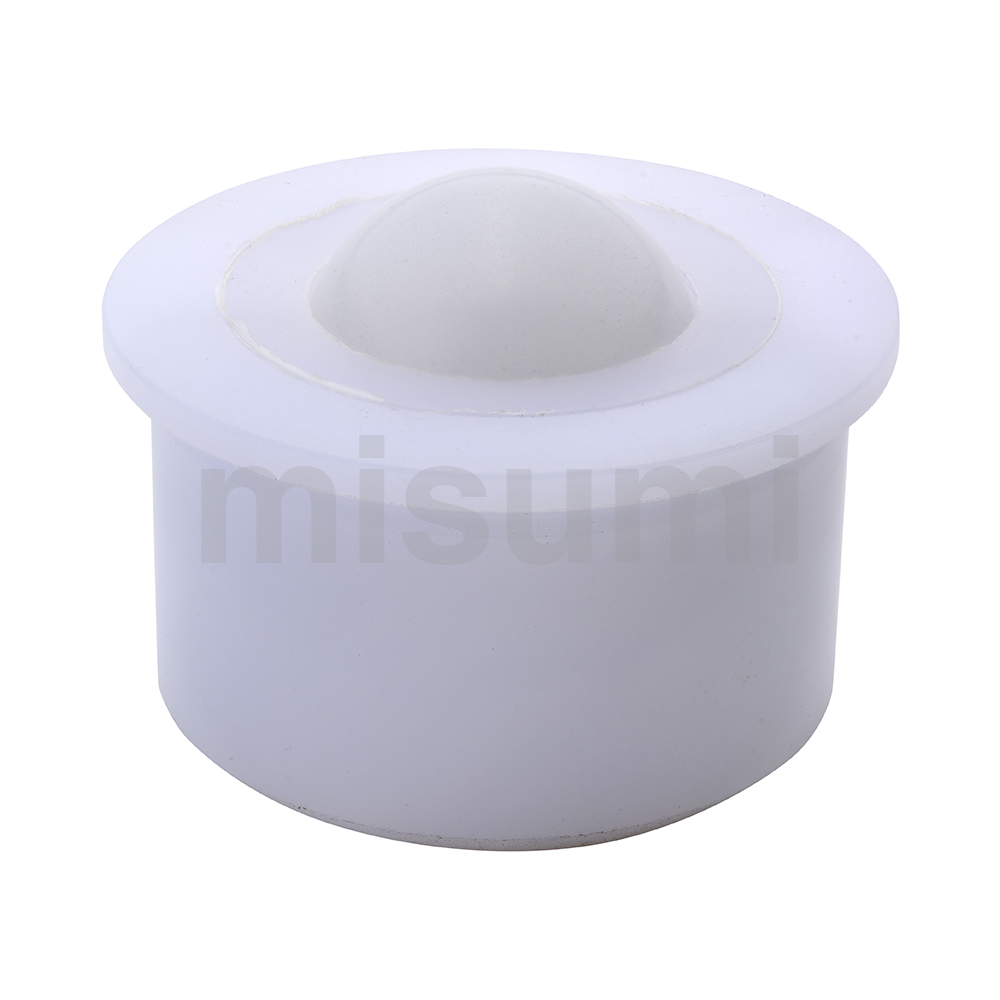 Ball roller (polyacetal flanged type)