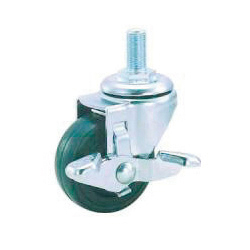 Standard Caster, SR Series, Includes Freely Swiveling Stopper