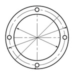 Flange Unit for Round Bellows YM Series